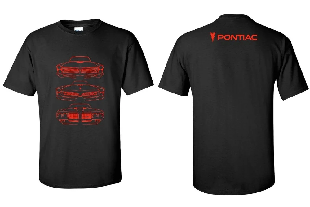 Новинка мужские футболки Pontiac Gto 1965 1967 хлопок эволюция Классические 1970 уличная