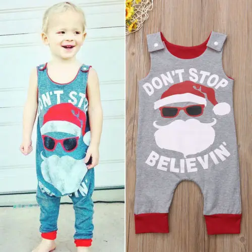 Детский комбинезон для новорожденных девочек и мальчиков топы без рукавов серый