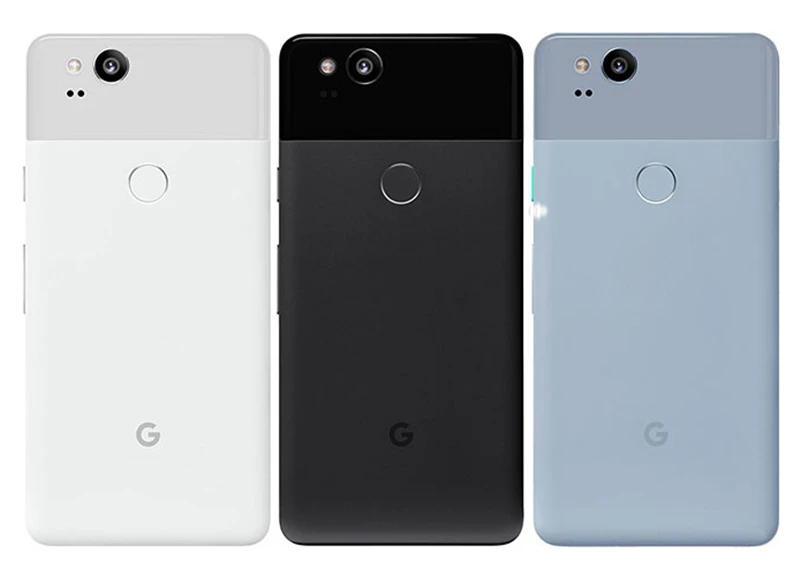 Разблокированный Google Pixel 2 Сотовый телефон Qualcomm835 5," AMOLED экран 4 Гб ram 64 Гб/128 ГБ отремонтированный телефон