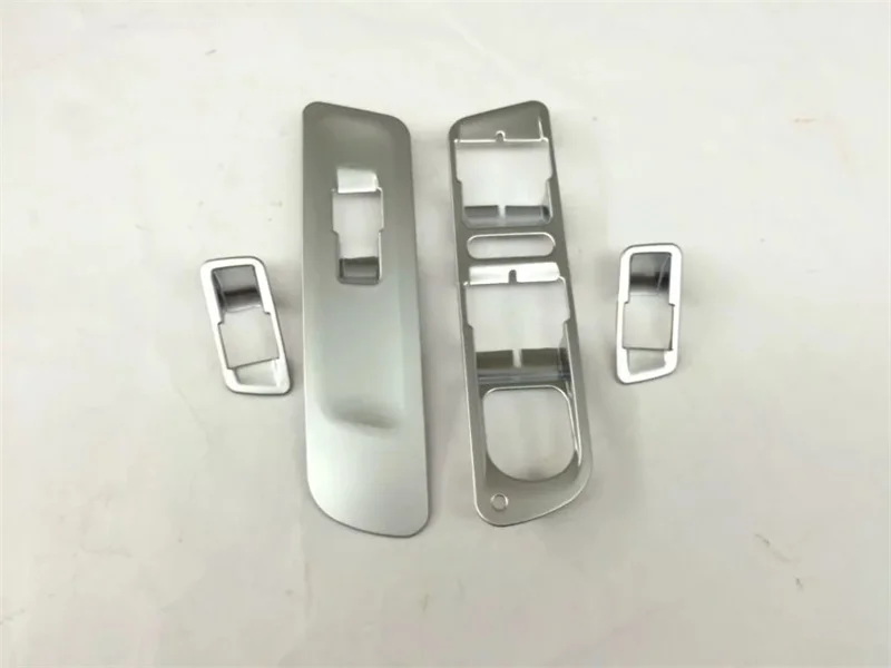 4 шт. хромированная накладка на подлокотник автомобиля для Volkswagen VW Tiguan 2012 2014