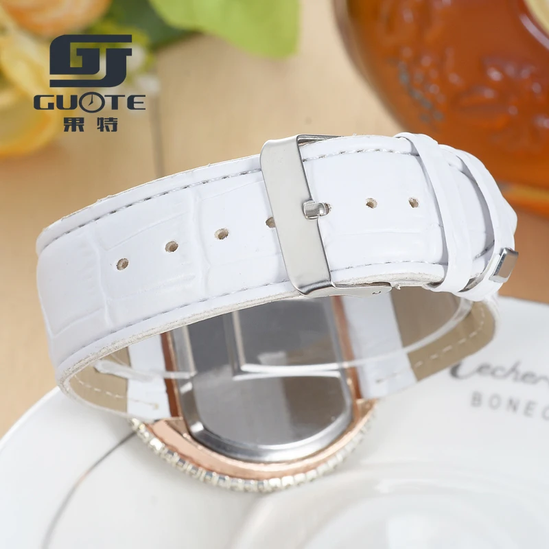 2017 Для женщин Часы Роскошные брендовые модные Австрия Кристалл Дамы Золото