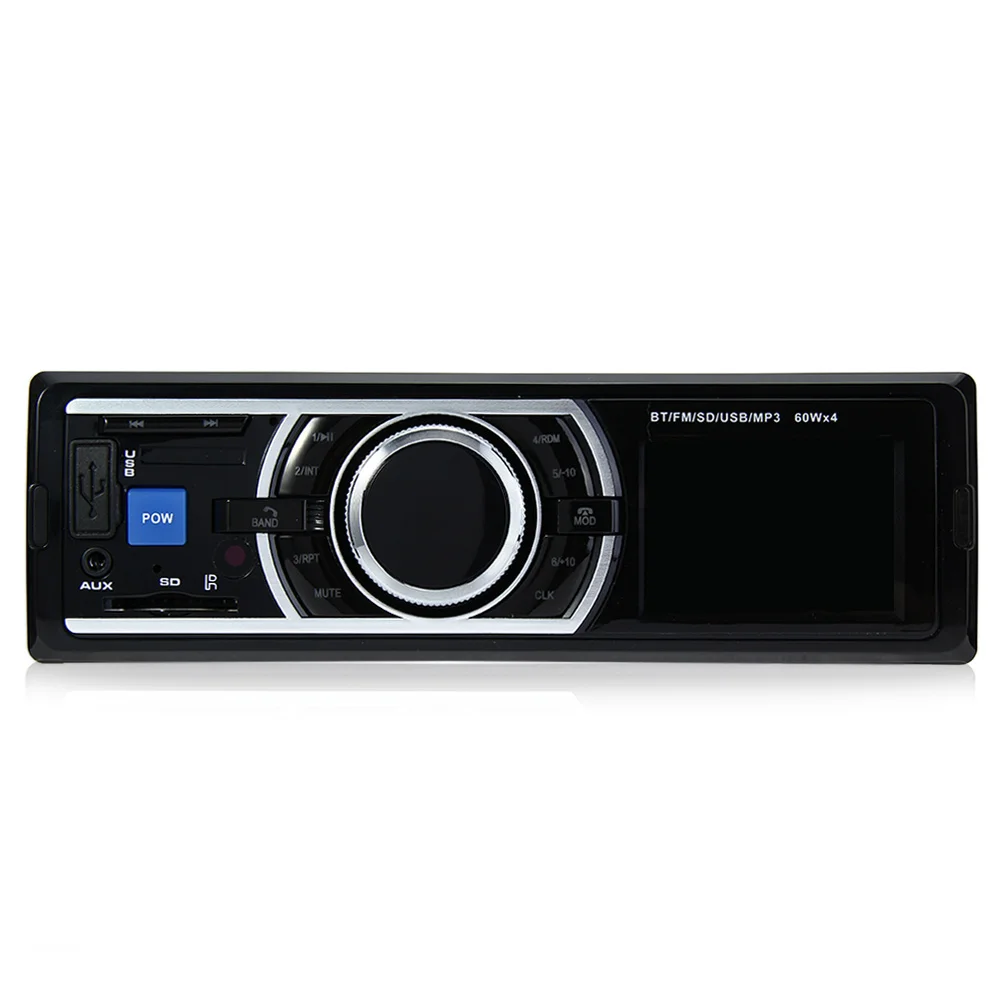 1Din автомобиля Радио MP3 стерео Bluetooth плеер с Дистанционное управление AUX IN