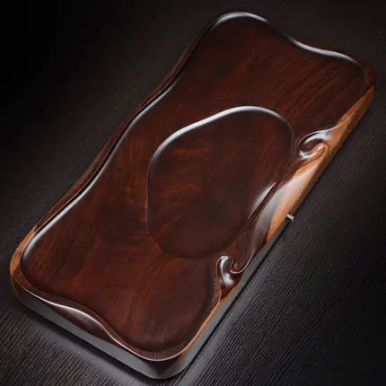 

Free Shipping Creative Ebony Solid Wood Tea Tray Tea Table Home Office Chinese Kung Fu Tea Tray Coffee Table Decoration Gift