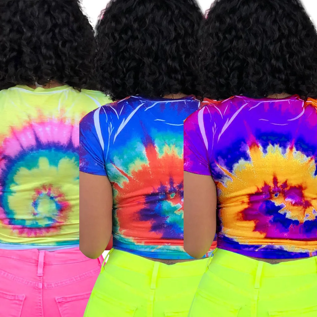 Хит продаж 2019 женская футболка с коротким рукавом новая модная летняя уличная