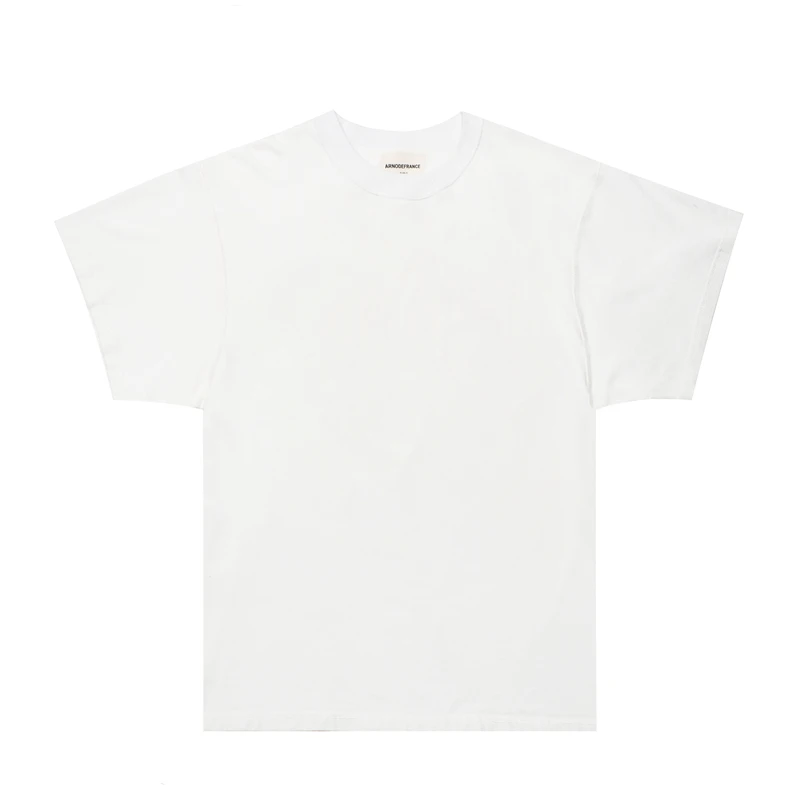 19SS ARNODEFRANCE, футболка, 1:1, Топ Версия, с буквенным принтом, Harajuku, хлопок, негабаритный Топ, футболки для мужчин и женщин, Канье, хип-хоп, туман, футболка