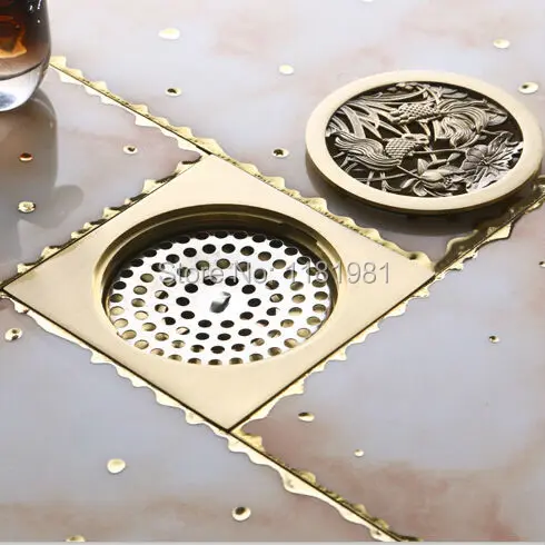 Оптовая продажа европейский стиль латунный цветок резной художественный