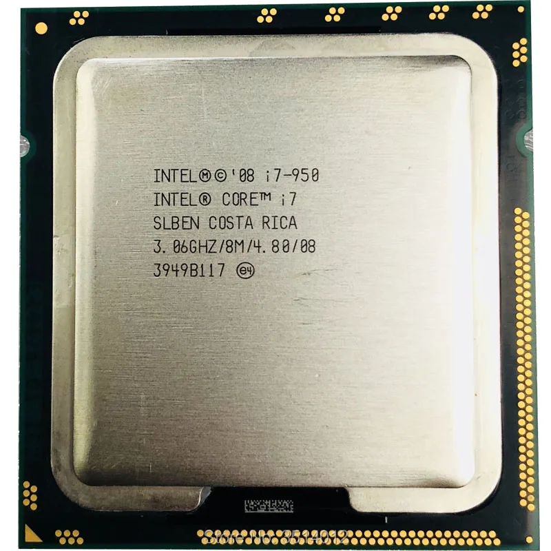 Процессор Intel Core 1366 i7 950 3 0 ГГц четырехъядерный процессор 8M 130W LGA|Процессоры| |