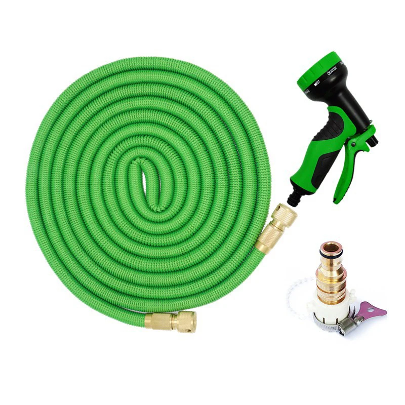 Расширяемый шланг для полива сада капельного орошения автомойки мягкие трубы