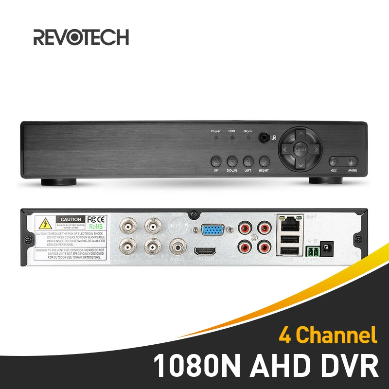 Видеорегистратор Super Hybird 1080N 4 канала H.264 AHD DVR канальный 1080P NVR для CCTV камеры и IP
