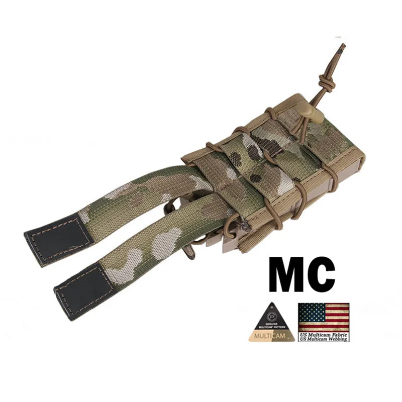 Тактический 5 56 двойной мешочек для винтовки M4 / M14 AK /G3 пистолет M92 /1911/HK45 Мультикам