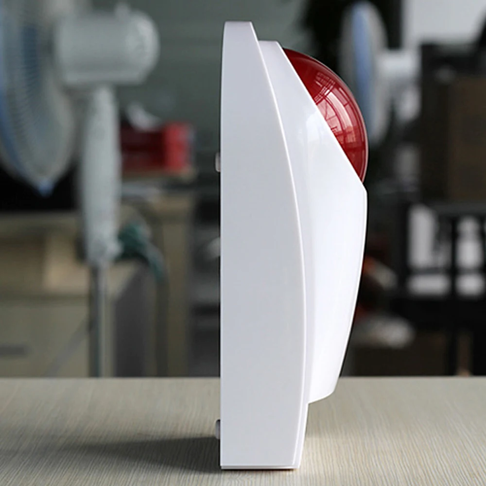 LOFAM 433 МГц Беспроводная сирена громкость дБ красная вспышка стробоскосветильник