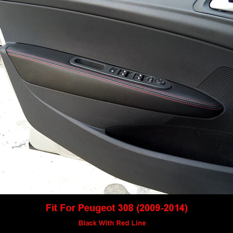 SRXTZM для Peugeot 307 (2004 2013) 308 (2009 2014) декорированный кожаный чехол из микрофибры
