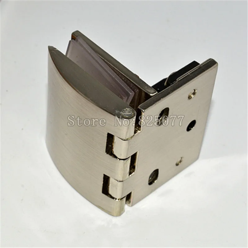 Новая стеклянная дверная петля из цинкового сплава для винного шкафа витрины