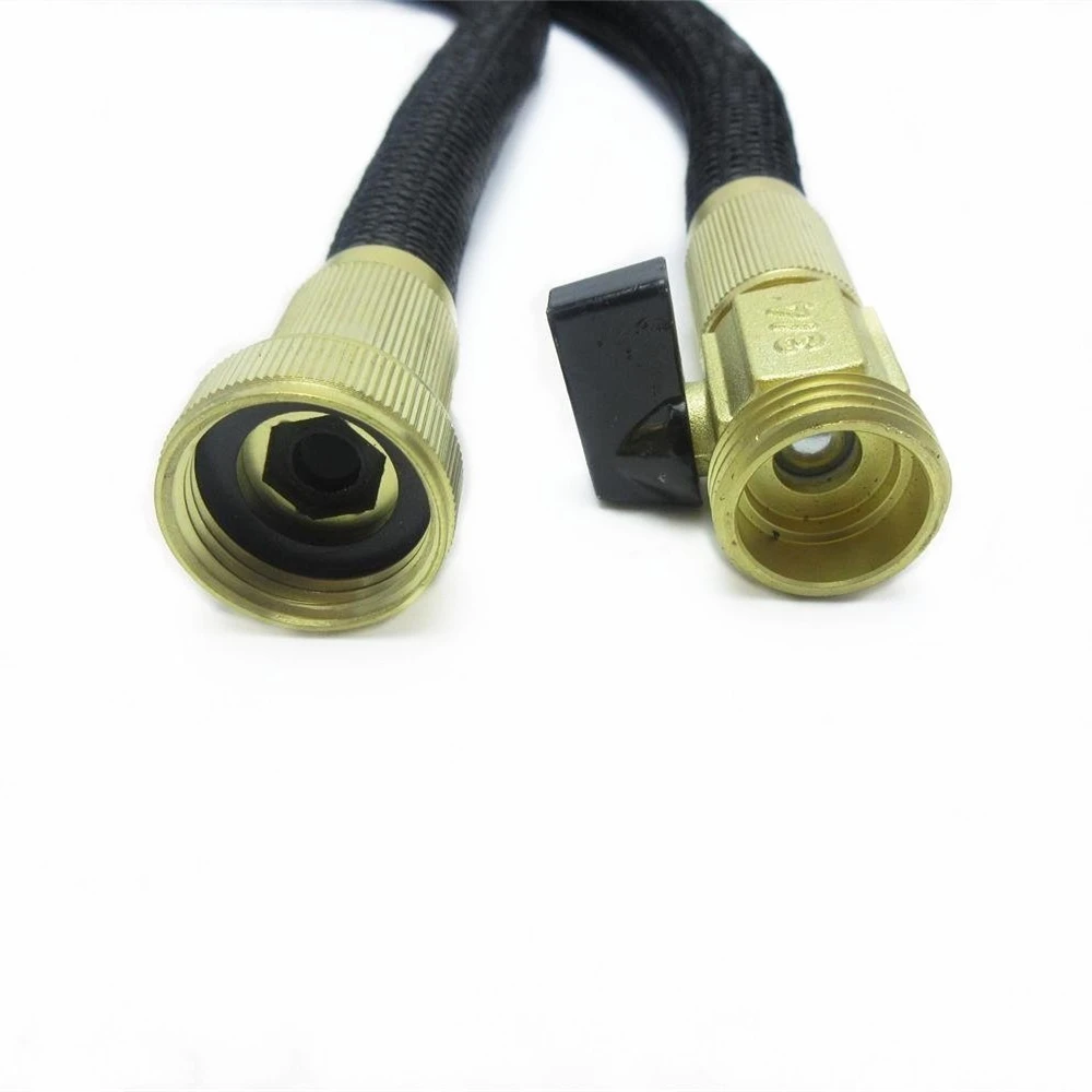 Гибкий садовый шланг для полива 25/50/75/100 футов расширяющийся магический банджи