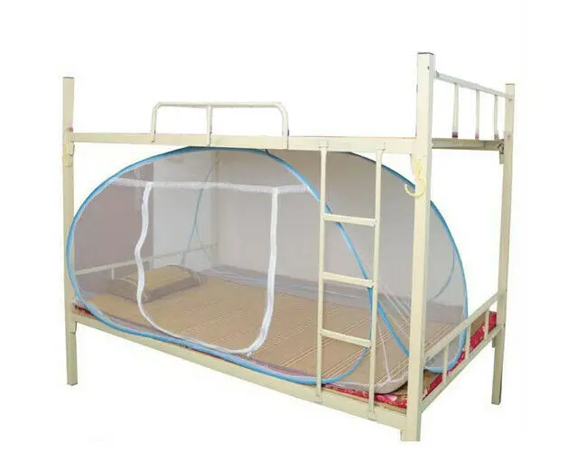 1 Pcs Fashion Simple Mongolian Yurt Mosquito Net Free Installation Wire Bottom Folding Single Door Magic | Дом и сад