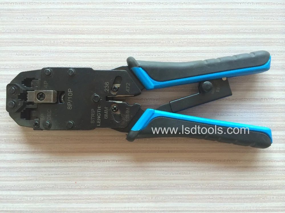 Инструмент для обжима кабеля RJ45 8P8C RJ11 RJ12 многофункциональный | Инструменты
