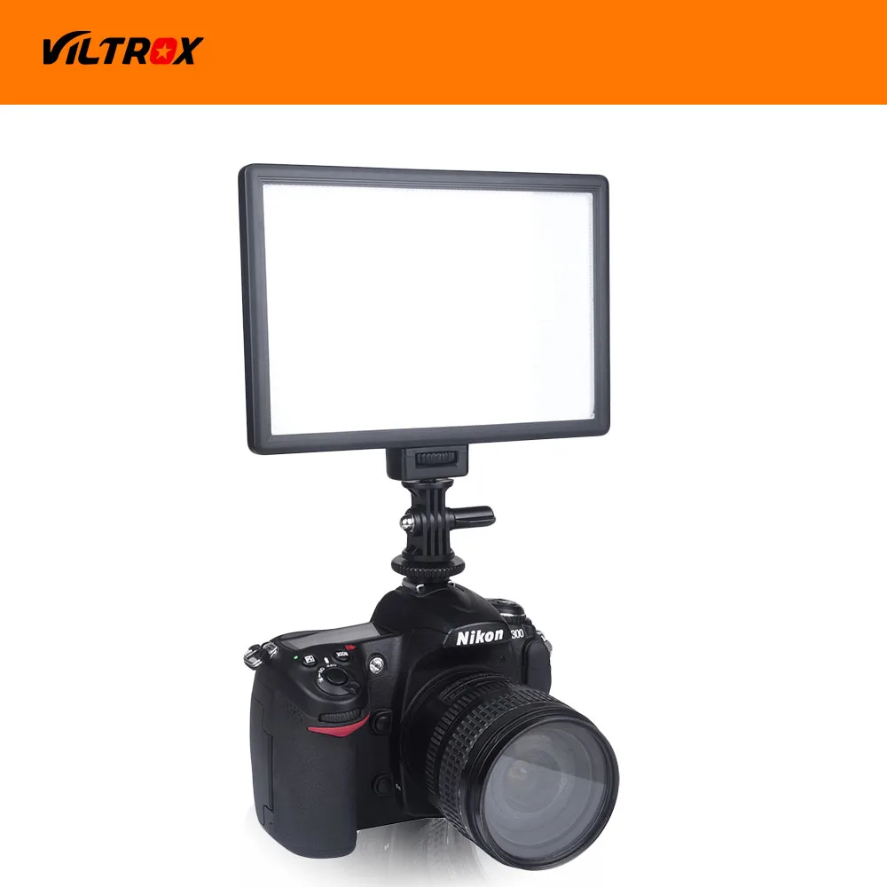 Viltrox L116B супер тонкий ЖК дисплей диммируемая студийная Светодиодная лампа для