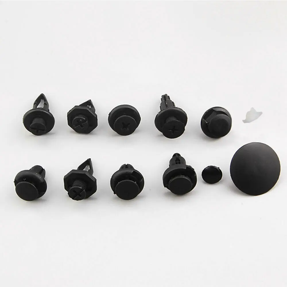 121 шт. пластиковый зажим заклепка КРЫЛО Капот бампер отделка крепеж