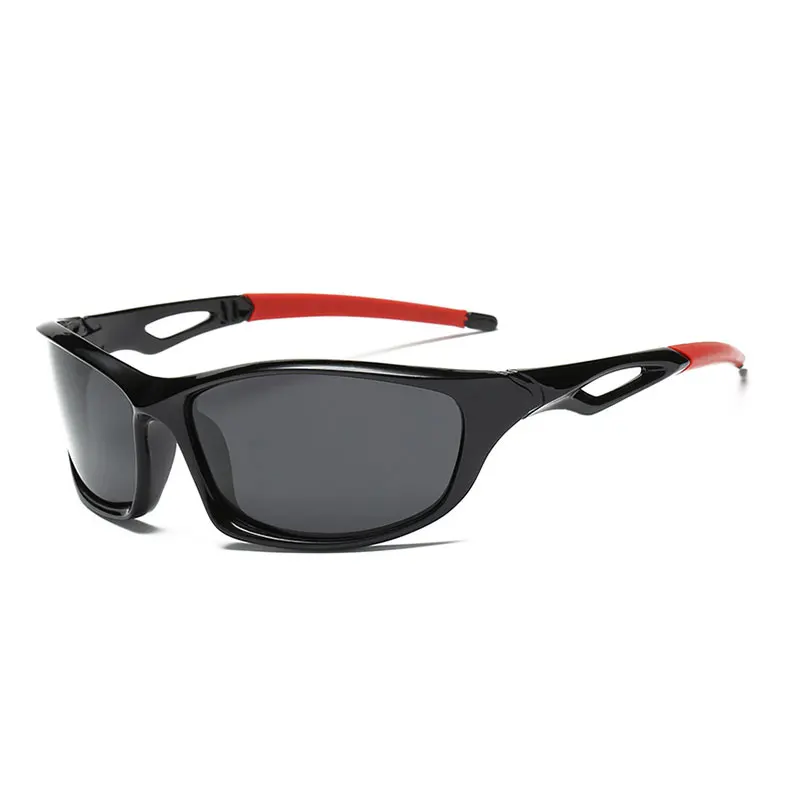 BK BK-RD VEGA Eyewear, спортивные солнцезащитные очки для полиции, мужские поляризованные солнцезащитные очки для рыбалки, женские очки для вождения в ночное время, уличные солнцезащитные очки 202 - Цвет линз: BK BK-RD