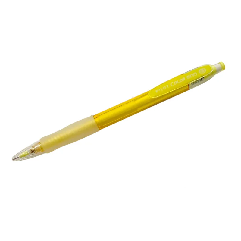 YELLOW Pilot 1 шт. HCR-197 Eno 0,7 мм механические карандаши 8 цветов механические карандаши или заправки для офиса и школы канцелярские принадлежности - Цвет: YELLOW
