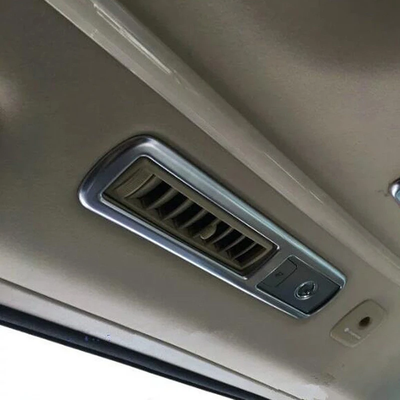 Для Toyota Alphard Vellfire 2016 2017 2018 2019 внутренняя крыша задний воздуховод переменного тока