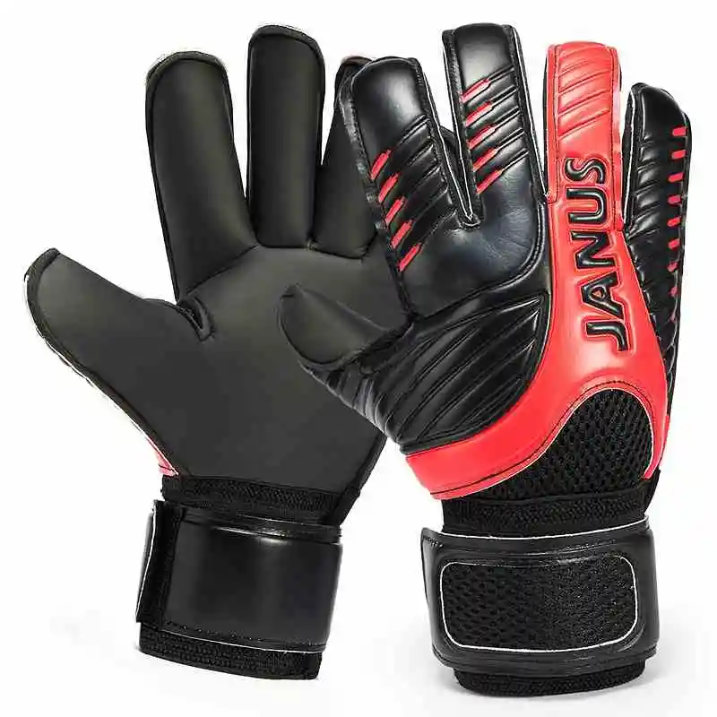 

JANUS Professional Adult Children Goalkeeper Gloves Thickened Latex Finger Protection Soccer Football Goalie Gloves For Men