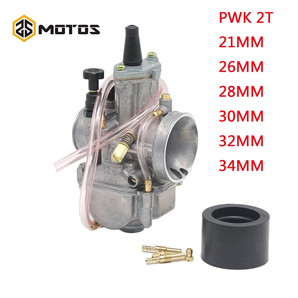 Карбюратор для мотоцикла ZS 2Т двигатель PWK 2т 21 24 26 28 30 32 34 мм Honda Yamaha Racing Motor ATV |