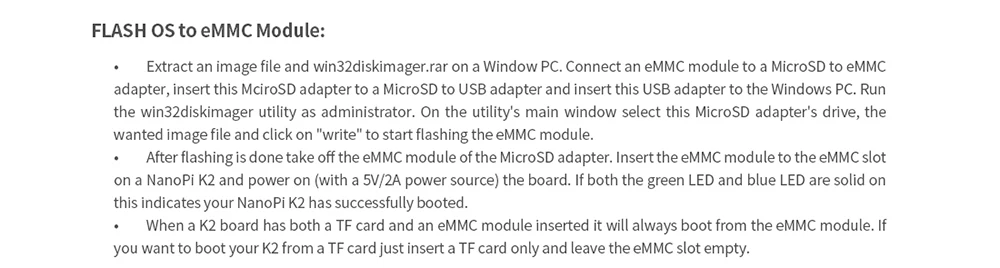 FriendlyARM eMMC модуль для теплоотвода NanoPi M4