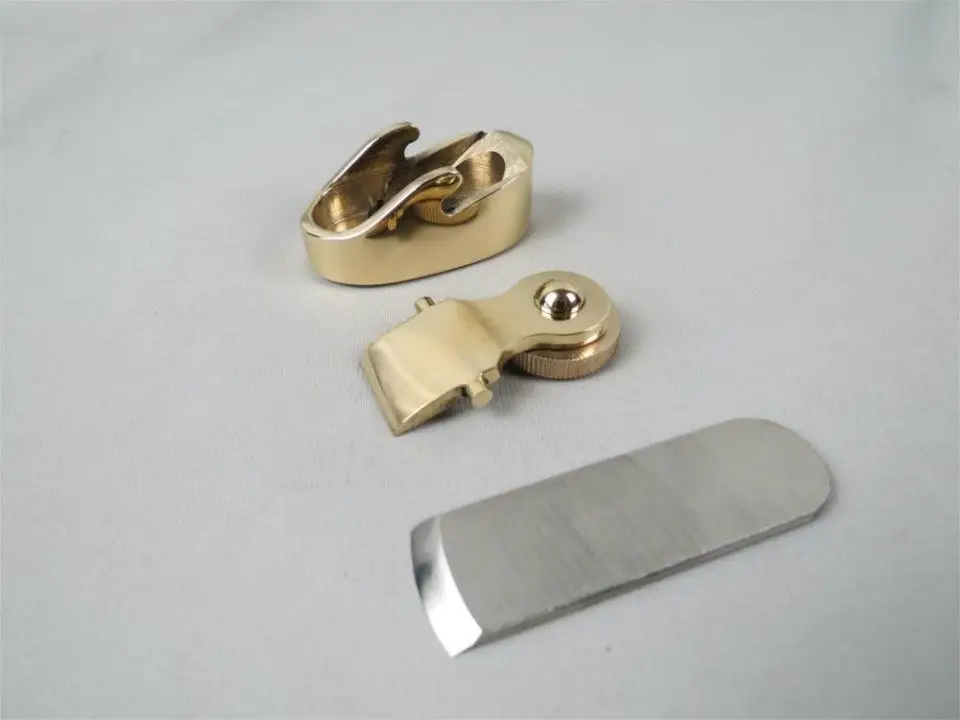 

1pcs flat/convex bottom brass 2 1/4" plane woodworking/luthier /violin plane