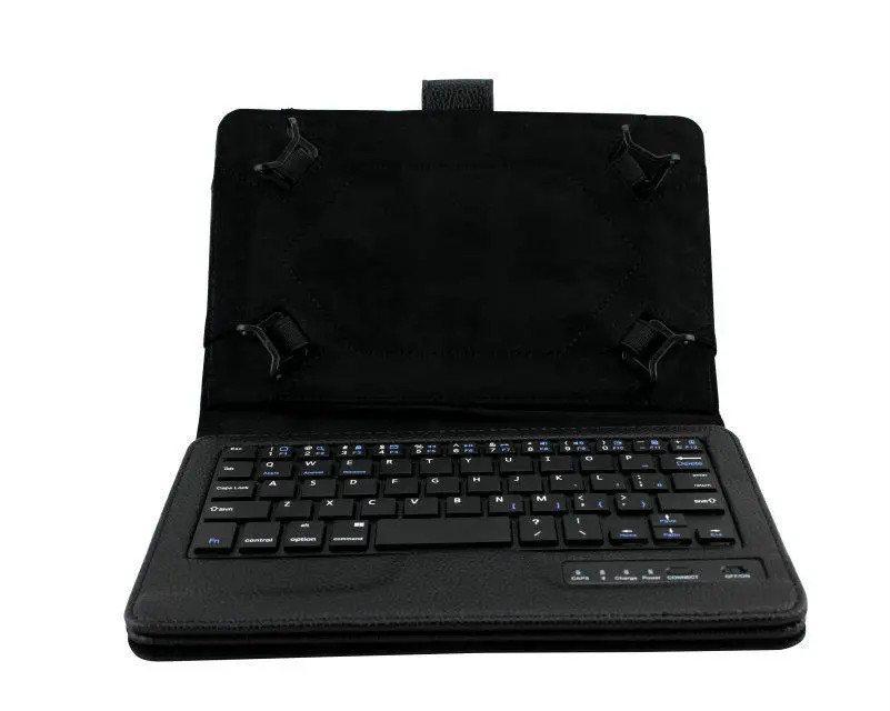 Универсальный Dechatable Bluetooth Клавиатура и PU Кожаный Case Обложка С Подставкой Для Lenovo