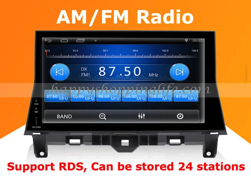 7 1 &quotAndroid 10 Автомобильный мультимедийный плеер для Honda Accord 8 2012-2008 DVD Авто Радио