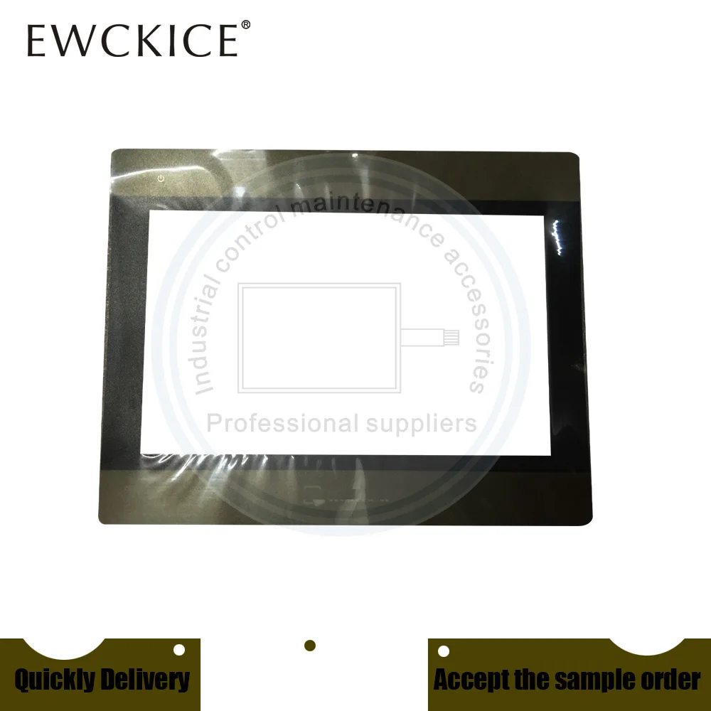 Новый MT8100iE MT8100iE1WV HMI PLC сенсорный экран и передняя этикетка Сенсорная панель
