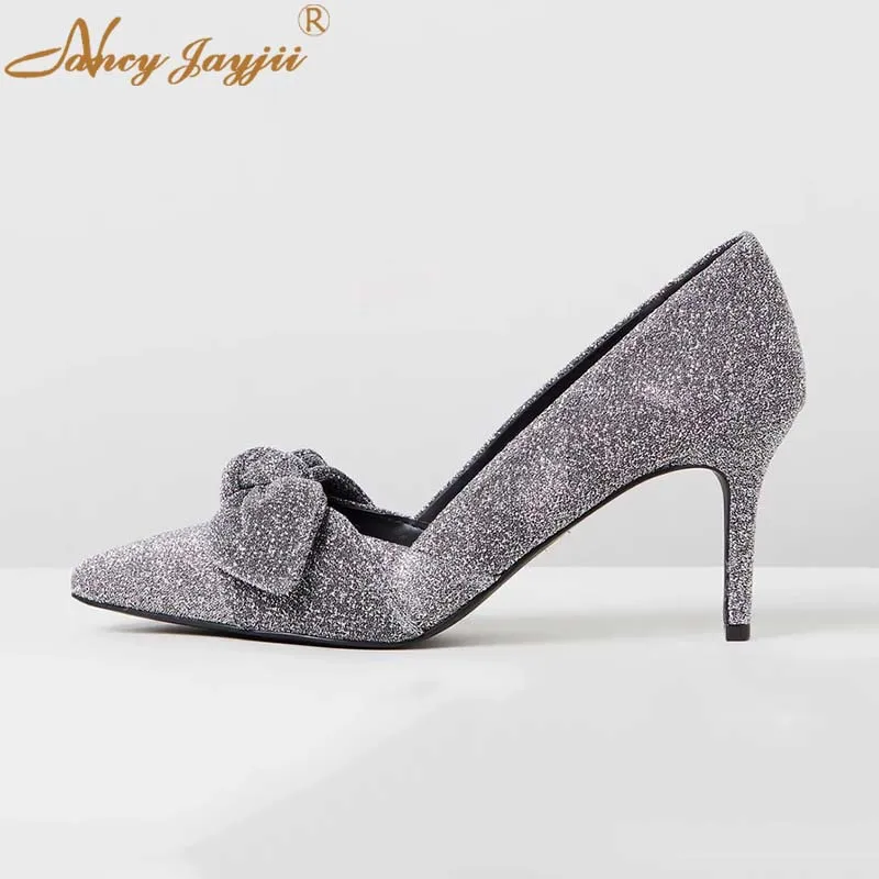 

Women Pumps Summer Pointed Toe Costume Tweed High Heels Sewing shoes Party Fashion Leisure Casual Wedding Office Career