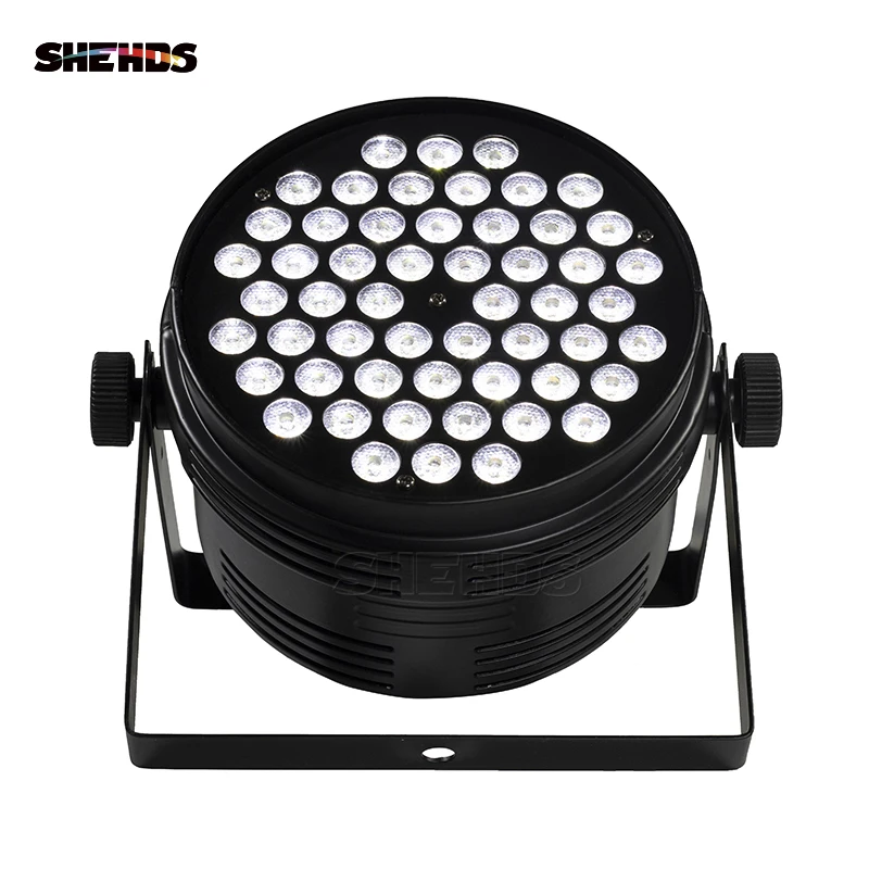 10 шт. алюминиевый сплав черный светодиод Par 54x4 Вт крутой и теплый DMX512 сценический