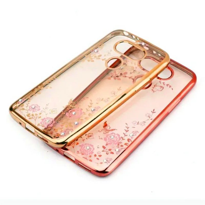 Чехол для LG G5 G 5 SE H850 H840 H845/LG G6 6 H870 7 &quotSecret Garden Plating Frame Case Diamond Glitter Thin Back Cover |