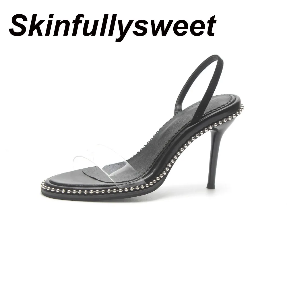 

Hot Sale PVC Women Platform Sandals Super High Heels Waterproof Female Transparent Crystal Wedding Shoes Sandalia Feminina