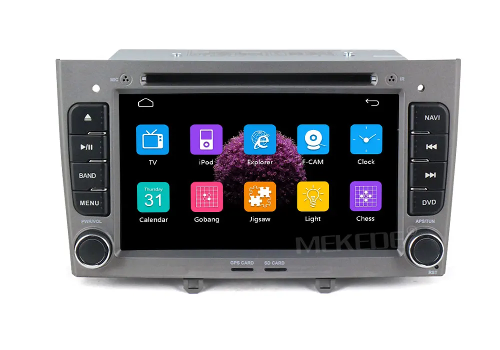 " 2din windows ce6.0 автомобильный dvd-плеер для peugeot 308 408 308SW с поддержкой canbus BT RDS FM 8G карта Микрофон