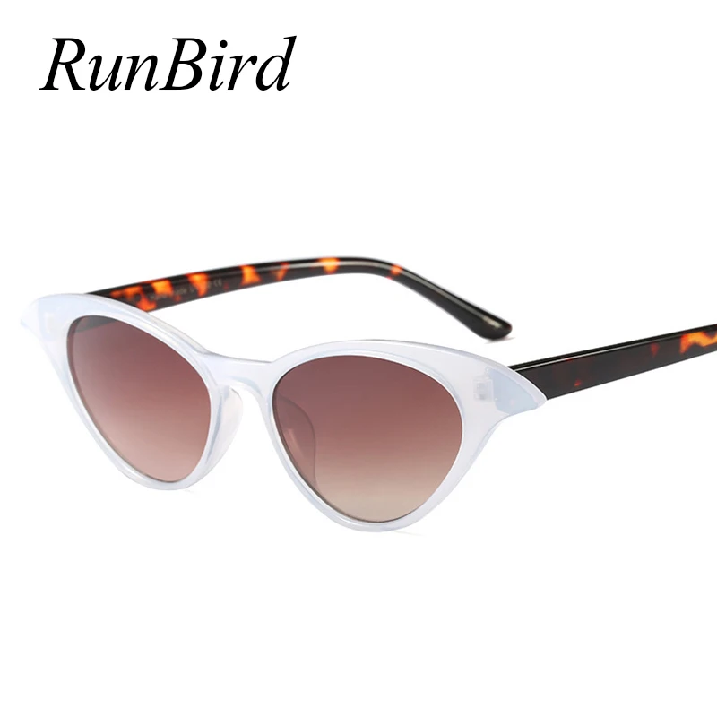 Новые женские маленькие солнцезащитные очки кошачий глаз 2018 винтажные мужские