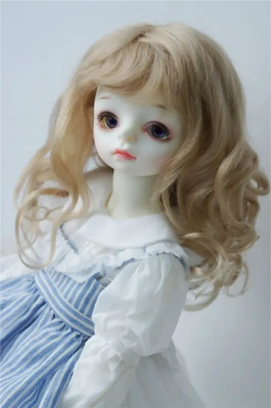 D2031L 1/3 23 25 см мохер BJD куклы парики 9 10 дюймов длинные европейские принцесса с
