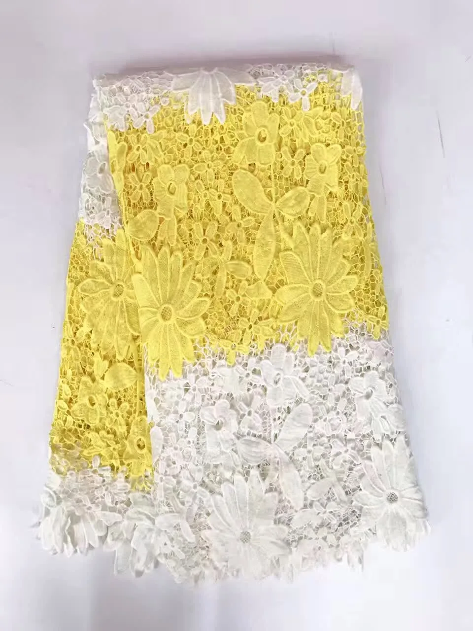 New design african guipure lace fabric 2017 net high quality cord for wedding | Дом и сад