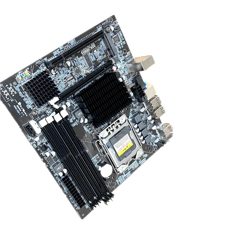 Для Inter X58 настольная LGA 1366 Материнская плата 4xDDR3 32 Гб ECC RAM PC Компьютерная