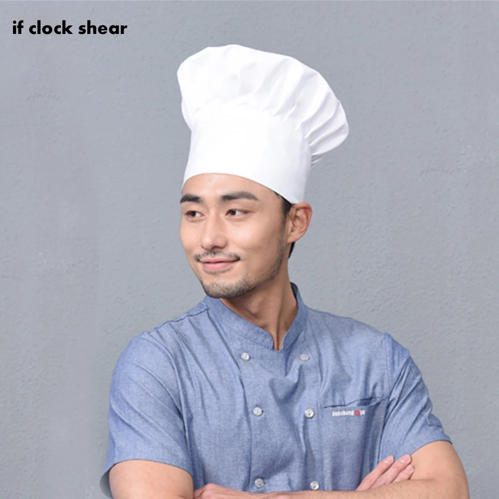 Складная шляпа унисекс новинка Кепка для выпечки в отеле столовой шеф-повара