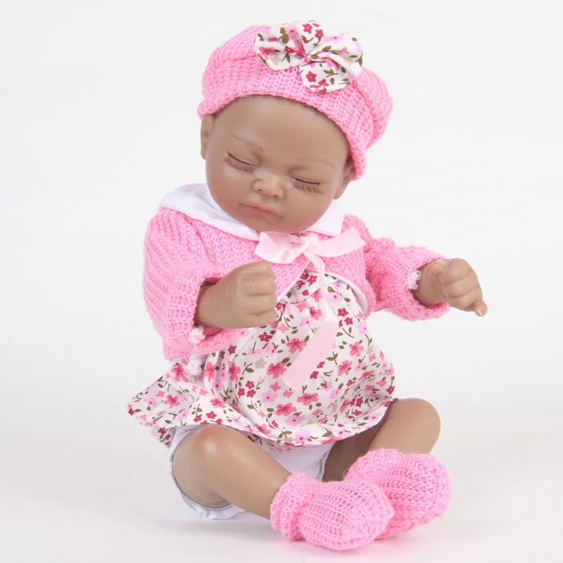 LEOOFU 28 см 11 дюймов полный силиконовые Реалистичного reborn baby doll оптовая продажа из