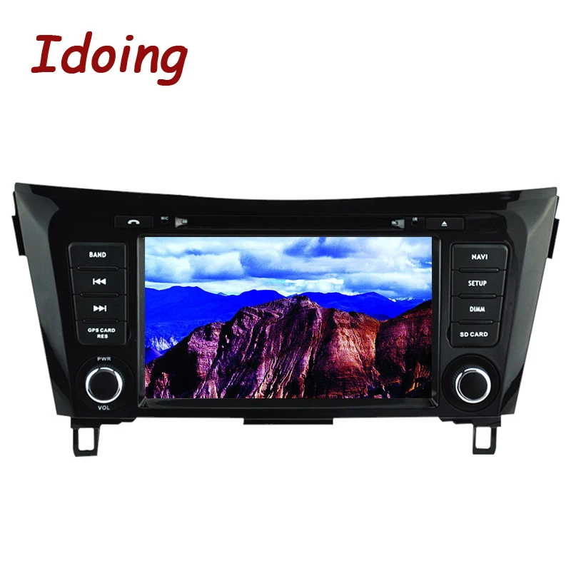 Idoing 2Din 8 &quotавтомобиль Android8.0 DVD радио плеер подходит Nissan Qashqai/X Trail 2014 gps навигация