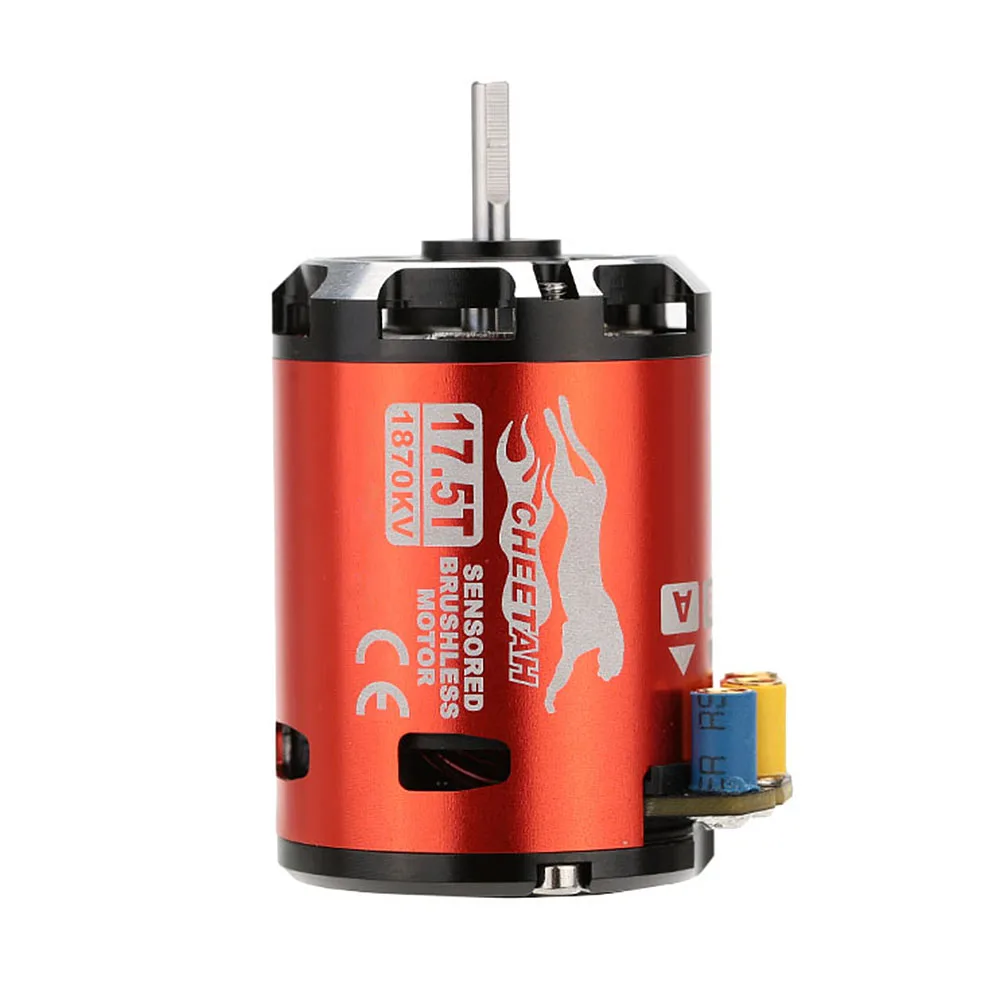 Бесщеточный сенсорный мотор SkyRC 1870KV 17 5 T 2P + CS60 60A бесщеточный ESC светодиодный
