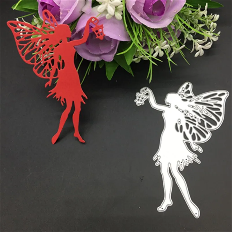 Светильник вая летящая фея с лампой металлические режущие штампы фотоальбом