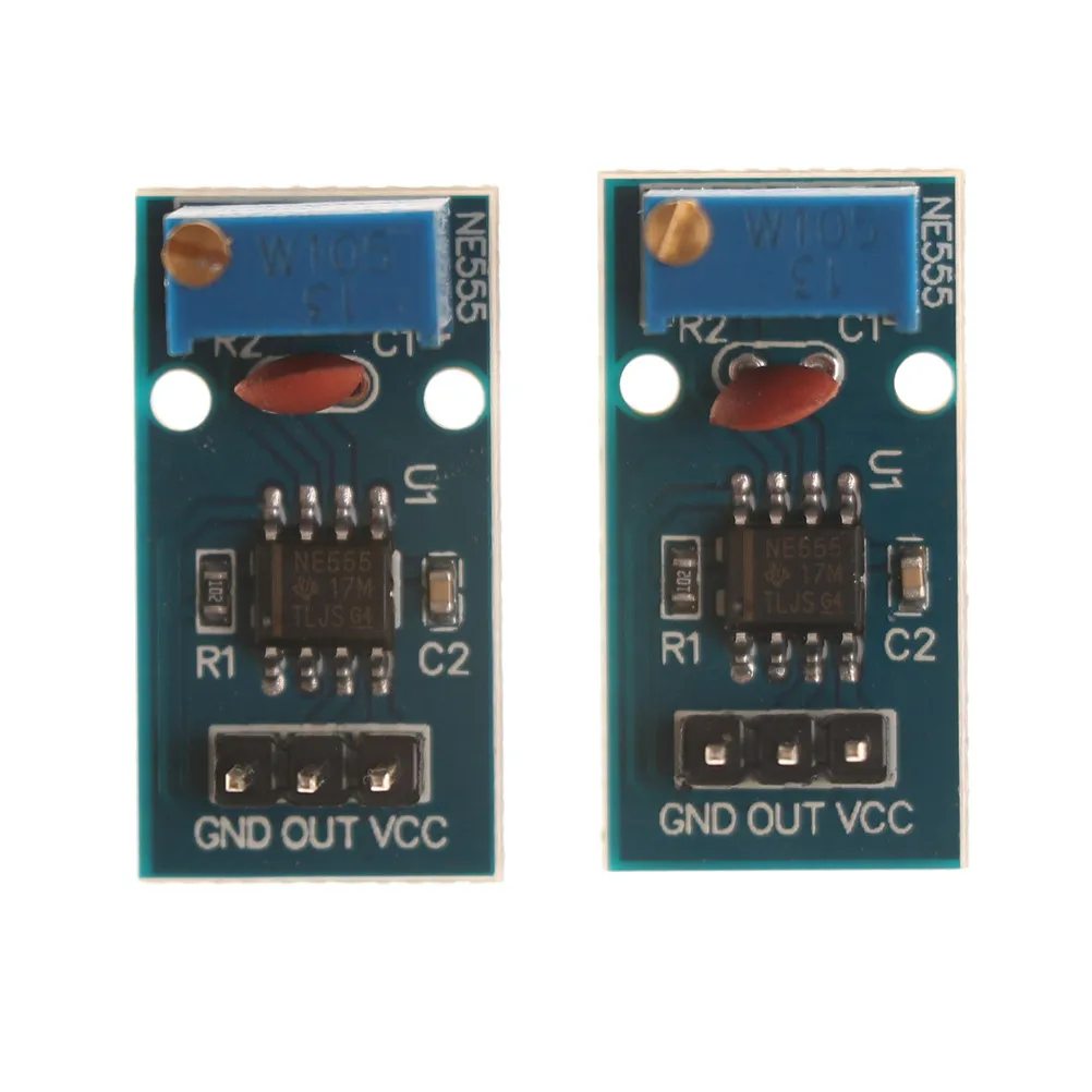 2х Модуль Регулируемый 5в 12в NE555 частота для Arduino импульсный генератор