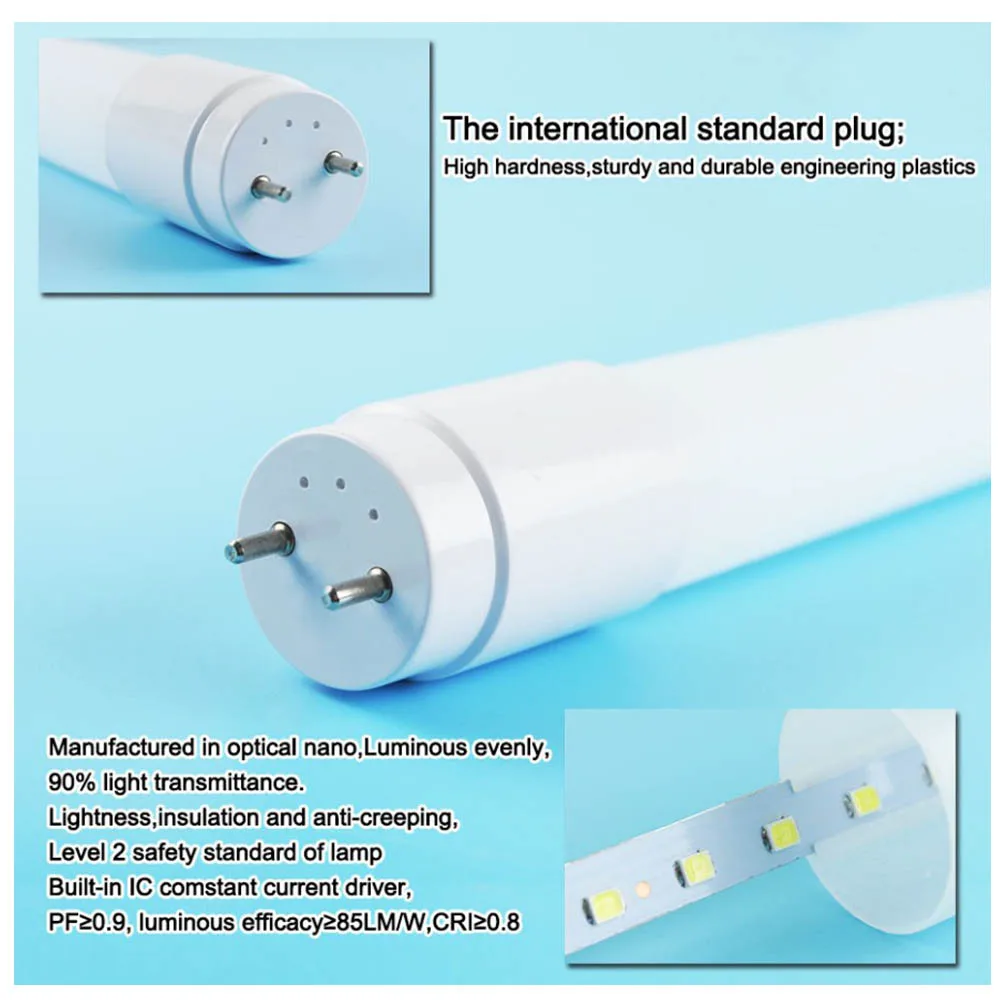 Набор/один светодиодный трубки T8/складной потолочный кронштейн/10w 60 см 2