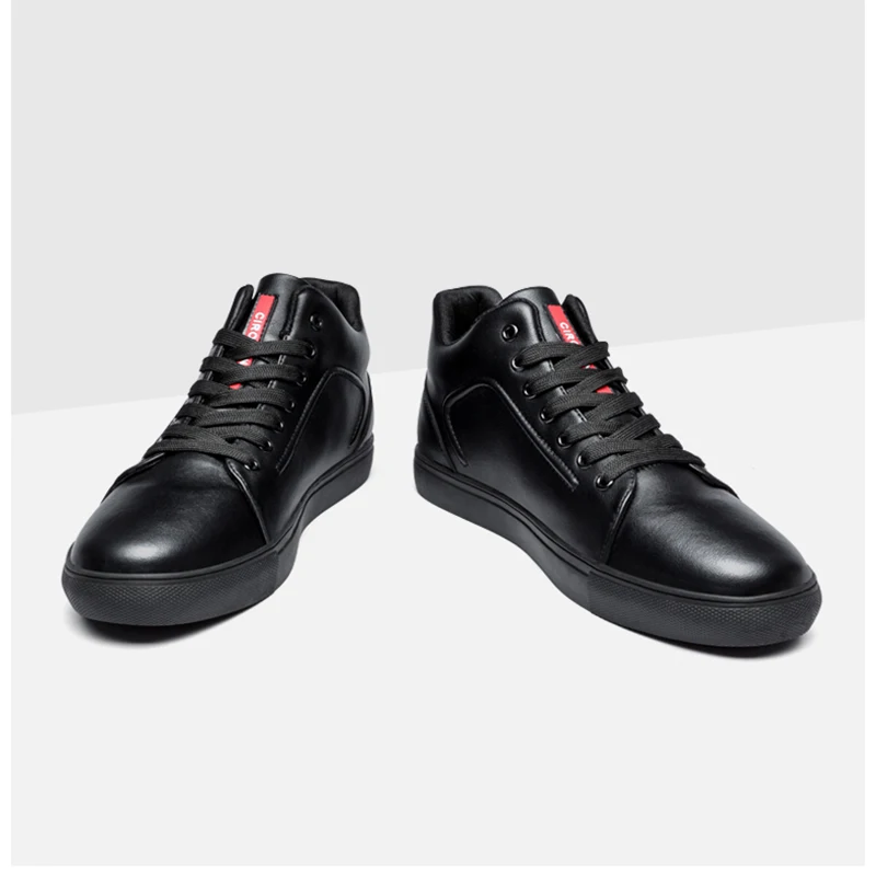 Для Мужчин's Обувь для скейтбординга кожаная девочек зимние теплые высокие