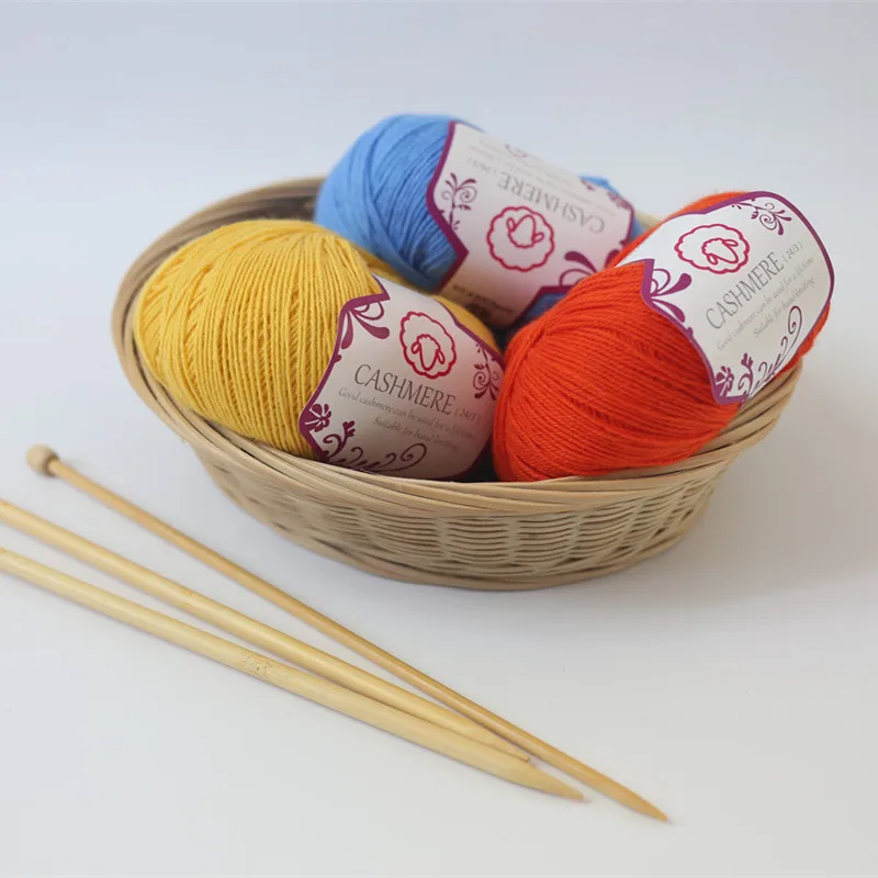 50 г/шар не скатывается кашемир мериносовая шерсть мягкая супер теплая для